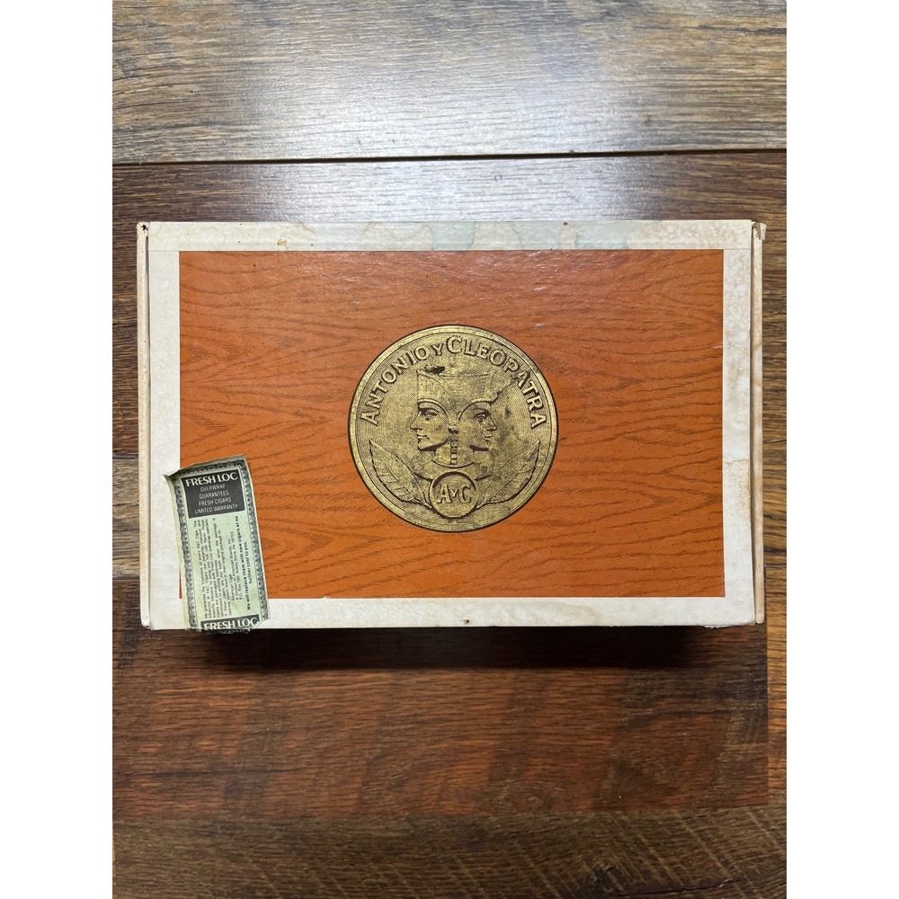 Vintage Antonio y Cleopatra 50 Classics Empty Cigar Box FreshLocLabel Tobacciana